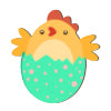 easter chick